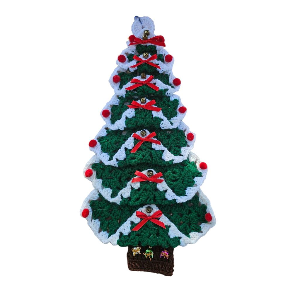 Handmade Crochet Christmas Tree